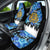 Estonia Independence Day Car Seat Cover Cornflower Unique Style - Wonder Print Shop