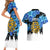 Estonia Independence Day Couples Matching Short Sleeve Bodycon Dress and Hawaiian Shirt Cornflower Unique Style - Wonder Print Shop