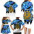 Estonia Independence Day Family Matching Long Sleeve Bodycon Dress and Hawaiian Shirt Cornflower Unique Style - Wonder Print Shop