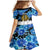 Estonia Independence Day Family Matching Mermaid Dress and Hawaiian Shirt Cornflower Unique Style - Wonder Print Shop