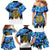 Estonia Independence Day Family Matching Mermaid Dress and Hawaiian Shirt Cornflower Unique Style - Wonder Print Shop