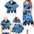 Estonia Independence Day Family Matching Summer Maxi Dress and Hawaiian Shirt Cornflower Unique Style - Wonder Print Shop