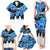 Estonia Independence Day Family Matching Tank Maxi Dress and Hawaiian Shirt Cornflower Unique Style - Wonder Print Shop