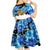 Estonia Independence Day Kid Short Sleeve Dress Cornflower Unique Style - Wonder Print Shop