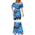 Estonia Independence Day Mermaid Dress Cornflower Unique Style - Wonder Print Shop