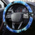 Estonia Independence Day Steering Wheel Cover Cornflower Unique Style - Wonder Print Shop