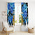 Estonia Independence Day Window Curtain Cornflower Unique Style - Wonder Print Shop