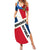 Dominican Republic Independence Day Summer Maxi Dress Coat Of Arms Flag Style - Wonder Print Shop