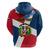 Dominican Republic Independence Day Zip Hoodie Coat Of Arms Flag Style - Wonder Print Shop