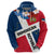 Dominican Republic Independence Day Zip Hoodie Coat Of Arms Flag Style - Wonder Print Shop