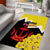 Brunei Darussalam National Day Area Rug Coat Of Arms Simpor Flower - Wonder Print Shop