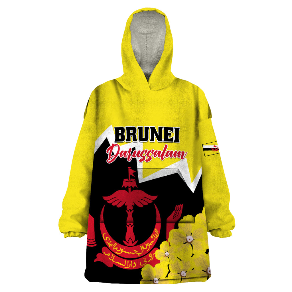 brunei-darussalam-national-day-wearable-blanket-hoodie-coat-of-arms-simpor-flower