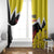 Brunei Darussalam National Day Window Curtain Coat Of Arms Simpor Flower