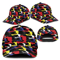 Haiti Map Camouflage Colorful Classic Cap - Wonder Print Shop
