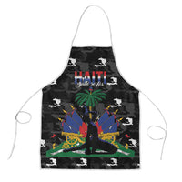Haiti Map Camouflage Apron Unique Style - Wonder Print Shop