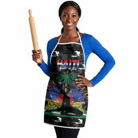 Haiti Map Camouflage Apron Unique Style - Wonder Print Shop