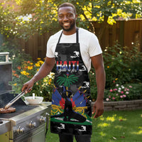Haiti Map Camouflage Apron Unique Style - Wonder Print Shop