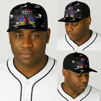 Haiti Map Camouflage Baseball Net Cap Unique Style - Wonder Print Shop