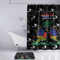 Haiti Map Camouflage Bathroom Set Unique Style - Wonder Print Shop