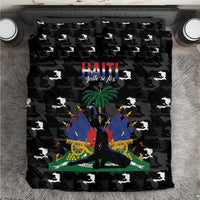 Haiti Map Camouflage Bedding Set Unique Style - Wonder Print Shop