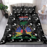 Haiti Map Camouflage Bedding Set Unique Style - Wonder Print Shop