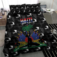 Haiti Map Camouflage Bedding Set Unique Style - Wonder Print Shop