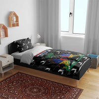 Haiti Map Camouflage Bedding Set Unique Style - Wonder Print Shop