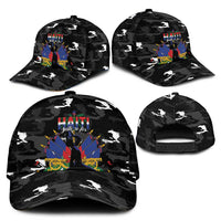 Haiti Map Camouflage Classic Cap Unique Style - Wonder Print Shop