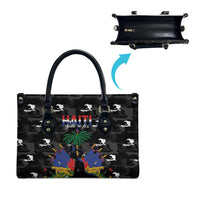 Haiti Map Camouflage Leather Bag Unique Style - Wonder Print Shop
