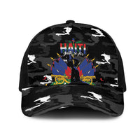 Haiti Map Camouflage Mesh Trucker Cap Unique Style - Wonder Print Shop
