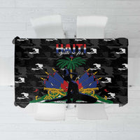 Haiti Map Camouflage Tablecloth Unique Style - Wonder Print Shop