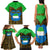 Sierra Leone Independence Day 2024 Family Matching Tank Maxi Dress and Hawaiian Shirt Happy 63rd Anniversary African Pattern - Wonder Print Shop