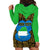 Sierra Leone Independence Day 2024 Hoodie Dress Happy 63rd Anniversary African Pattern - Wonder Print Shop