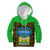 Sierra Leone Independence Day 2024 Kid Hoodie Happy 63rd Anniversary African Pattern - Wonder Print Shop