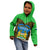 Sierra Leone Independence Day 2024 Kid Hoodie Happy 63rd Anniversary African Pattern - Wonder Print Shop