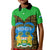 Sierra Leone Independence Day 2024 Kid Polo Shirt Happy 63rd Anniversary African Pattern - Wonder Print Shop