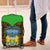 Sierra Leone Independence Day 2024 Luggage Cover Happy 63rd Anniversary African Pattern - Wonder Print Shop