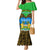 Sierra Leone Independence Day 2024 Mermaid Dress Happy 63rd Anniversary African Pattern - Wonder Print Shop