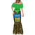 Sierra Leone Independence Day 2024 Mermaid Dress Happy 63rd Anniversary African Pattern - Wonder Print Shop