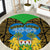 Sierra Leone Independence Day 2024 Round Carpet Happy 63rd Anniversary African Pattern