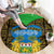 Sierra Leone Independence Day 2024 Round Carpet Happy 63rd Anniversary African Pattern