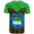 Sierra Leone Independence Day 2024 T Shirt Happy 63rd Anniversary African Pattern - Wonder Print Shop