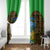 Sierra Leone Independence Day 2024 Window Curtain Happy 63rd Anniversary African Pattern