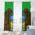 Sierra Leone Independence Day 2024 Window Curtain Happy 63rd Anniversary African Pattern