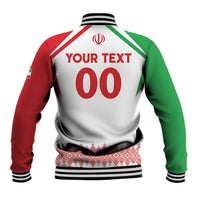 Custom Football 2026 Iran Baseball Jacket Team Melli Come On