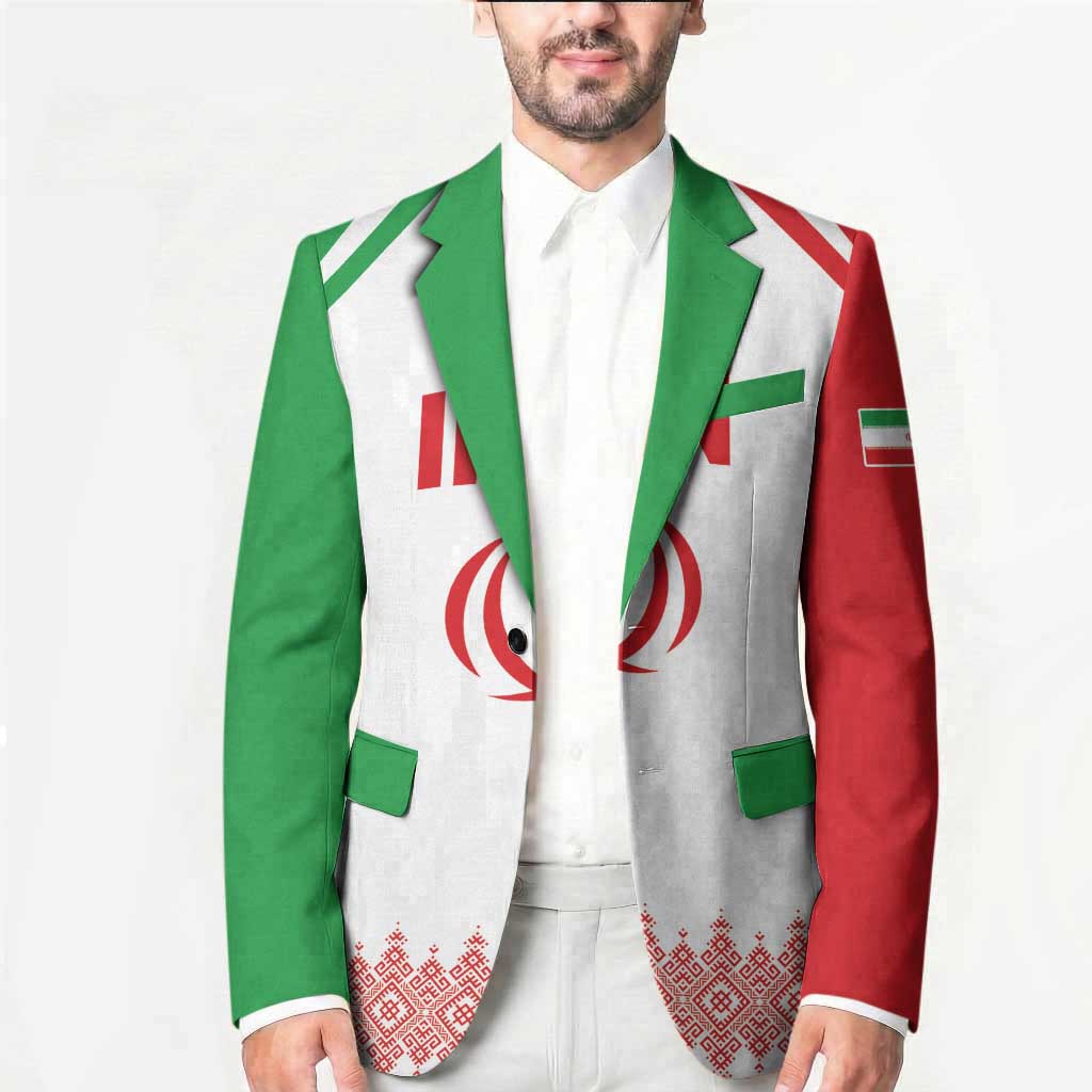 Custom Football 2026 Iran Blazer Team Melli Come On