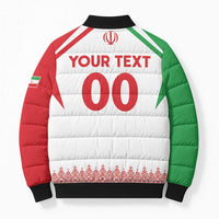 Custom Football 2026 Iran Bomber Puffer Jacket Team Melli Come On