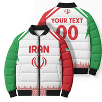 Custom Football 2026 Iran Bomber Puffer Jacket Team Melli Come On
