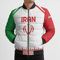 Custom Football 2026 Iran Bomber Puffer Jacket Team Melli Come On