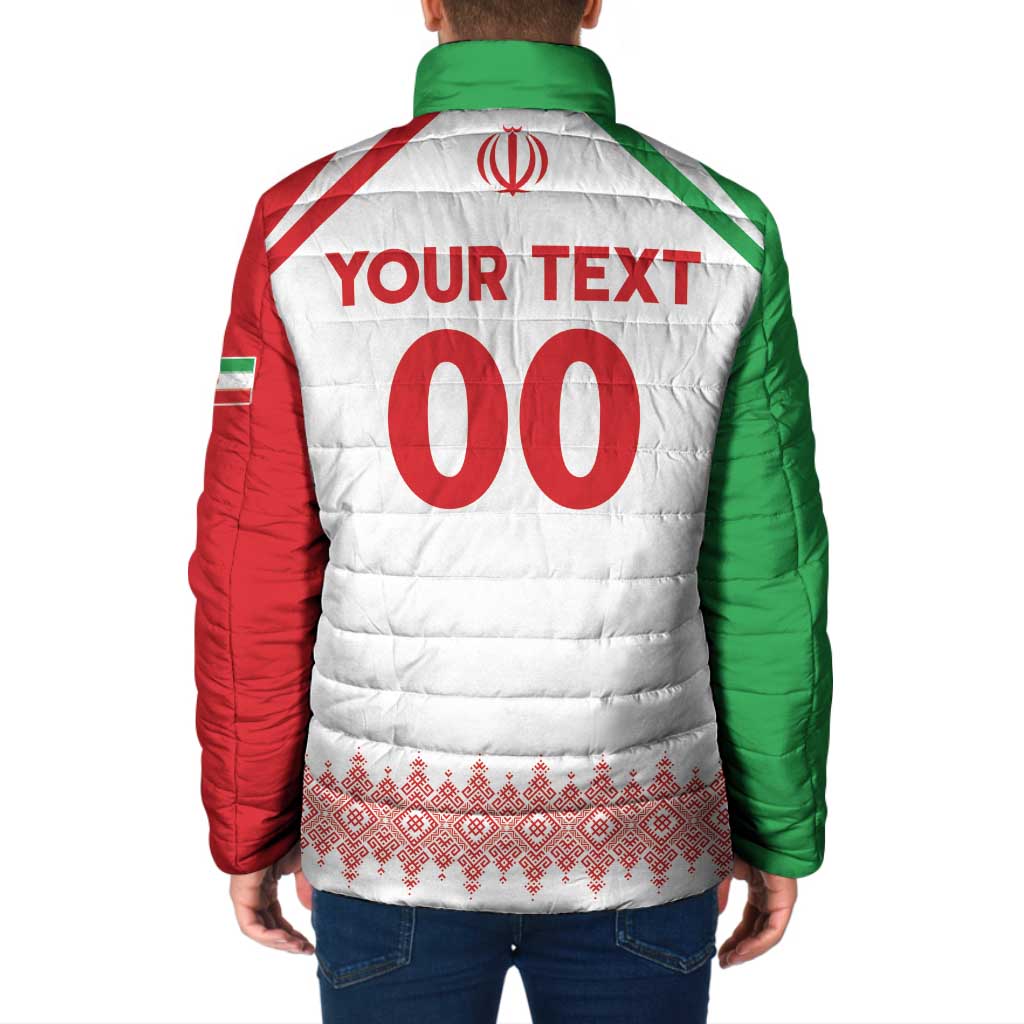 Custom Football 2026 Iran Padded Jacket Team Melli Come On